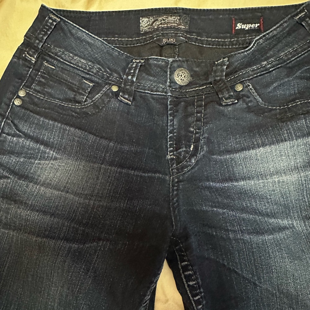 Silver Suki Bootcut Jeans 28 x 33 gently used